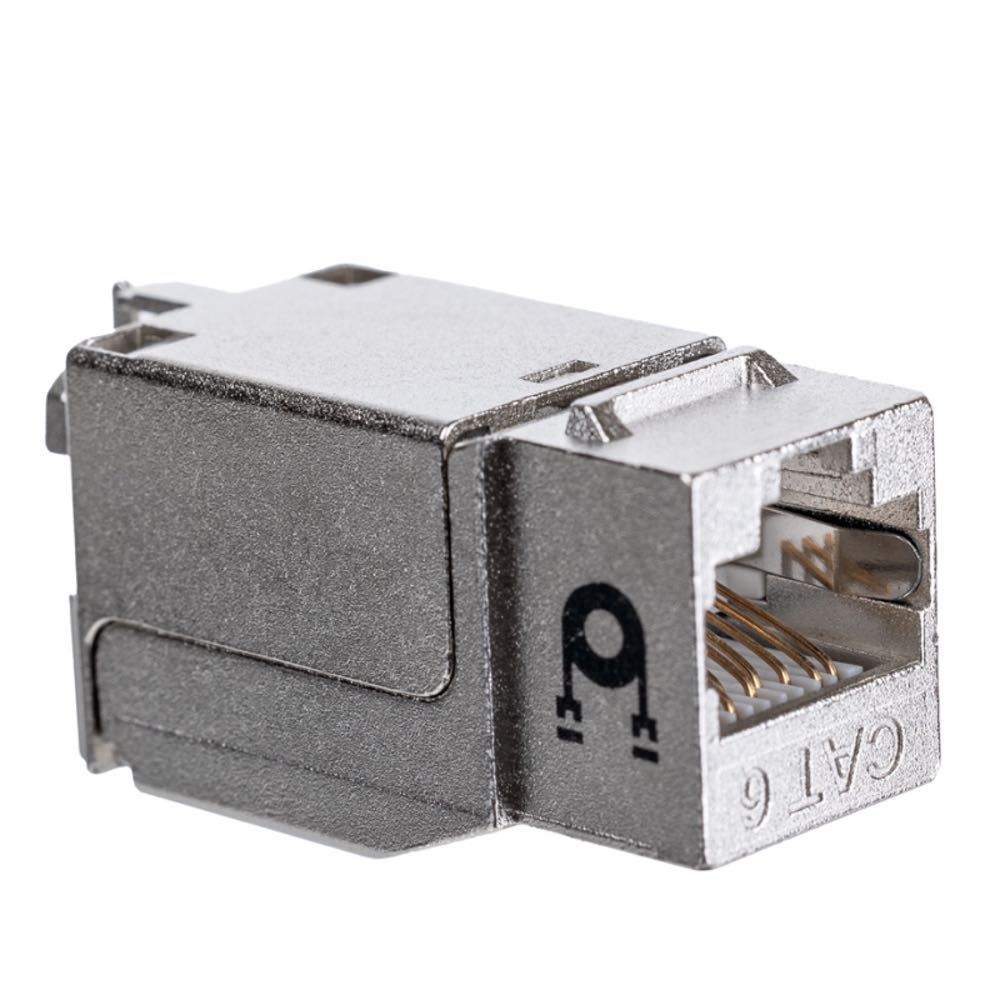 Модуль Maxicord Keystone Jack RJ-45(8P8C) кат.6 FTP DUAL IDC 90 градусов Toolless