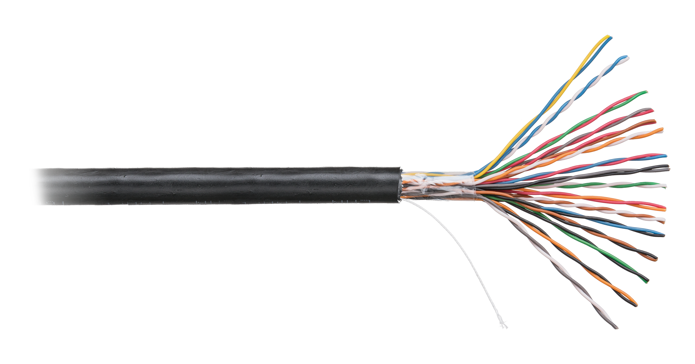 Кабель витая пара Netlan U/UTP 16 пар, Кат.5, медный, внешний, PE -40, 305м